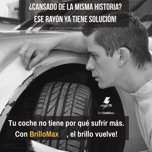 BrilloMax®️- Reparador de Rayones. Elimina marcas superficiales y restaura el brillo máximo en 20 segundos