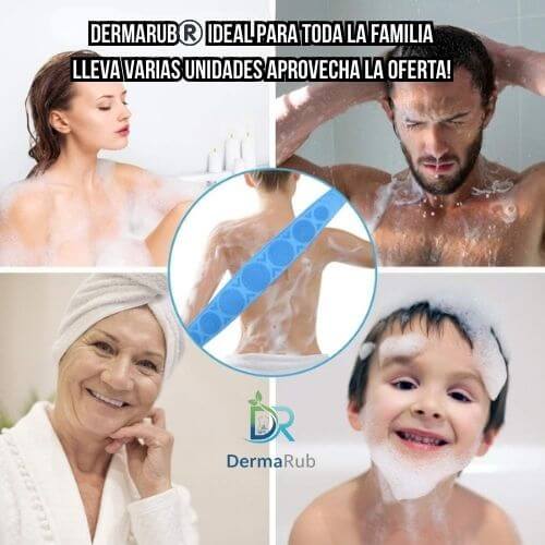 DermaRub®️ - El Cepillo que brinda Masaje y Limpieza Total para tu Espalda en la Ducha