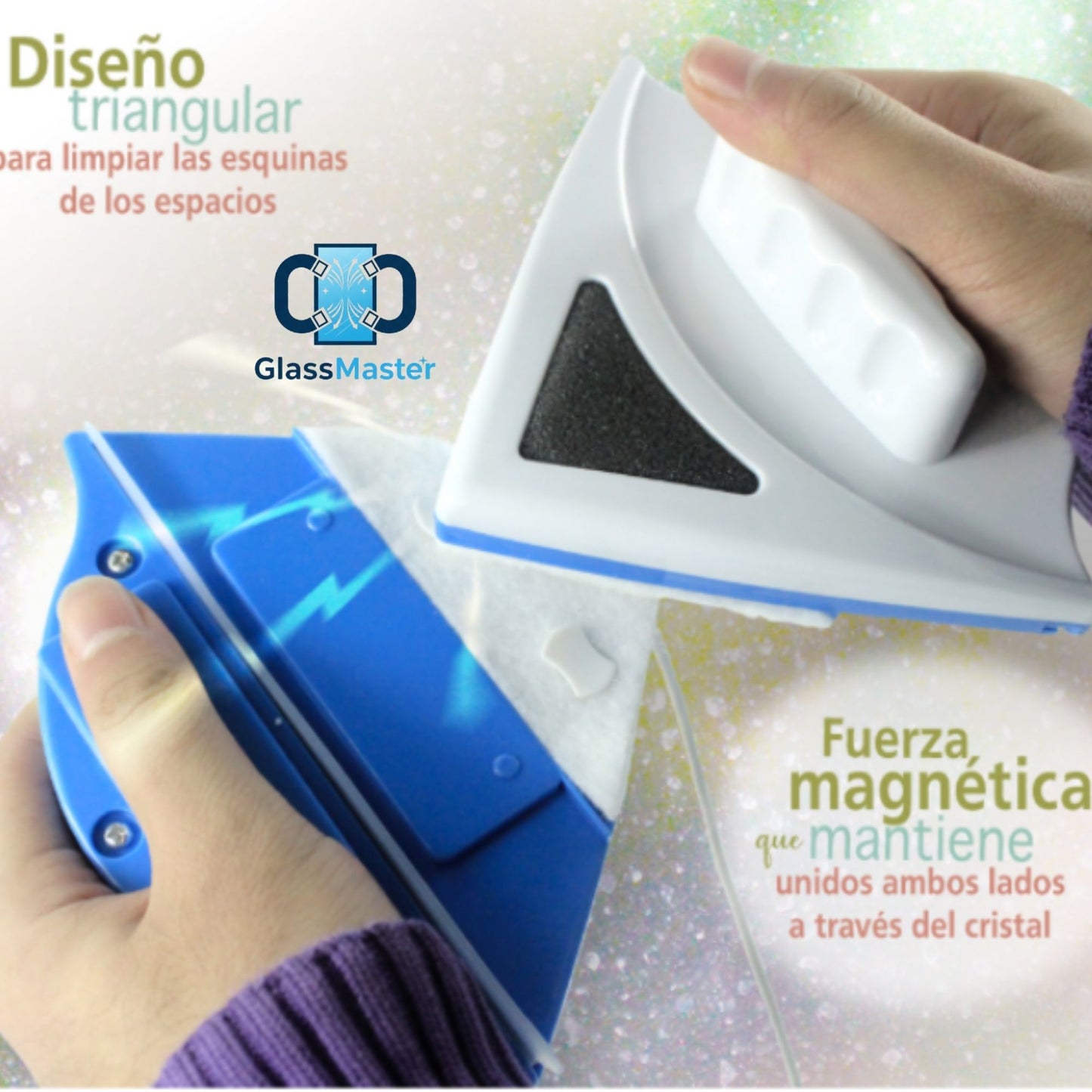 GlassMaster®️ - Limpia el Doble! Acaba con la Suciedad!