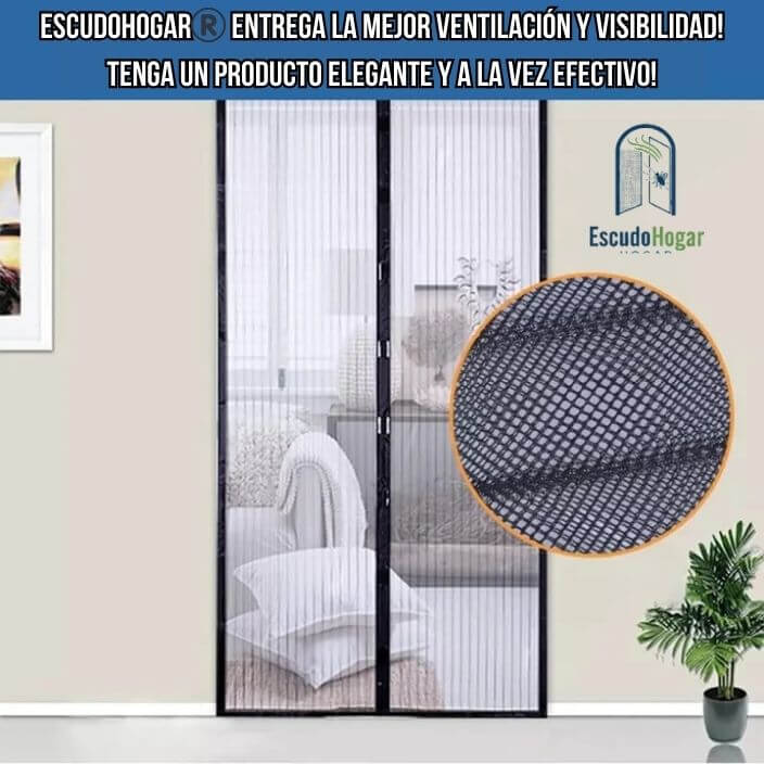 EscudoHogar®️ - Brisa fresca y descanso total sin insectos en casa