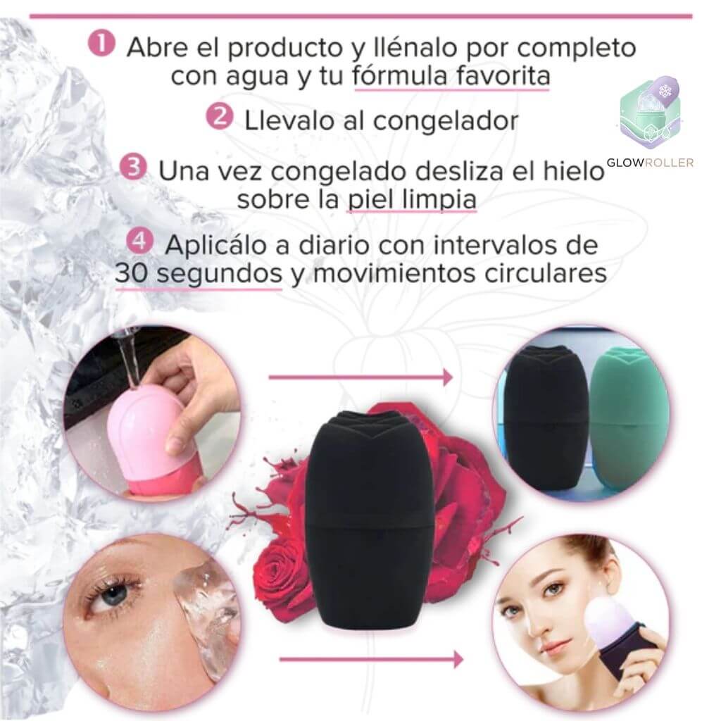 GlowRoller®️ -Rostro descansado y piel firme: el secreto natural para lucir radiante cada mañana