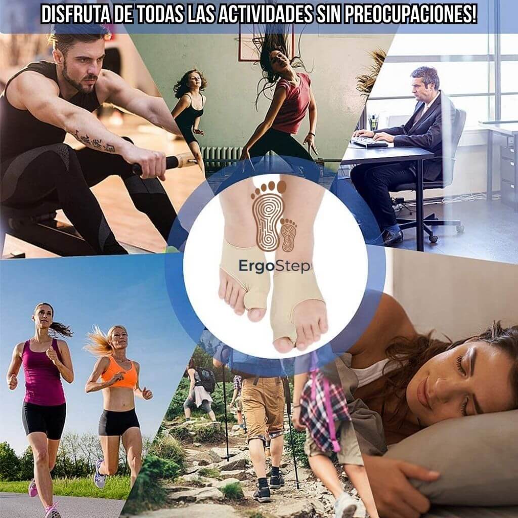 ErgoStep®️- Alivio del Dolor de Juanetes y Corrección Gradual