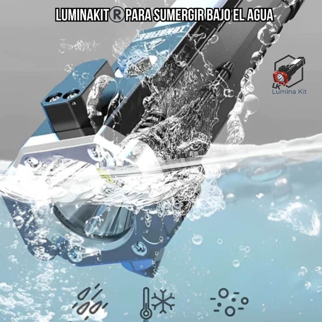 LuminaKit®️- Asegura a tu familia con la linterna multifunción más vendida!