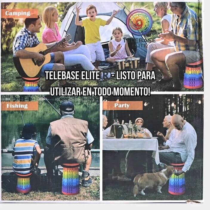 TeleBase Elite®️ - Su asiento firme y ajustable para la comodidad de todo el día.