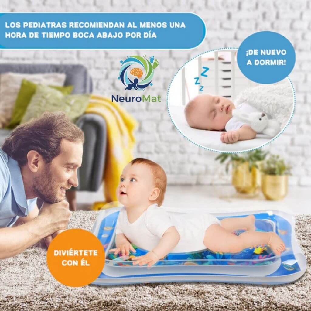 NeuroMat®️ - Fortalece los músculos de tu bebé para un gateo seguro y firme