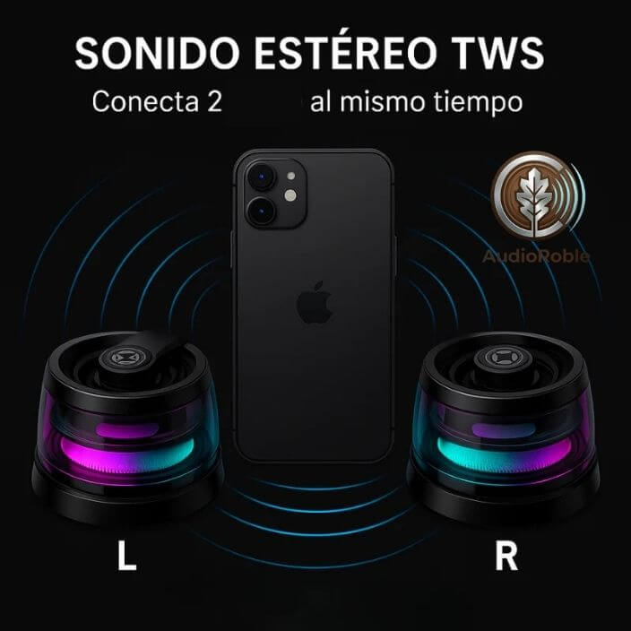 AudioRoble®️- Sonido nítido y manos libres para sus llamadas y radio favorita