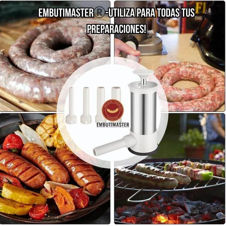 EmbutiMaster®️ - Recupera el sabor real del campo con embutidos hechos por ti en casa