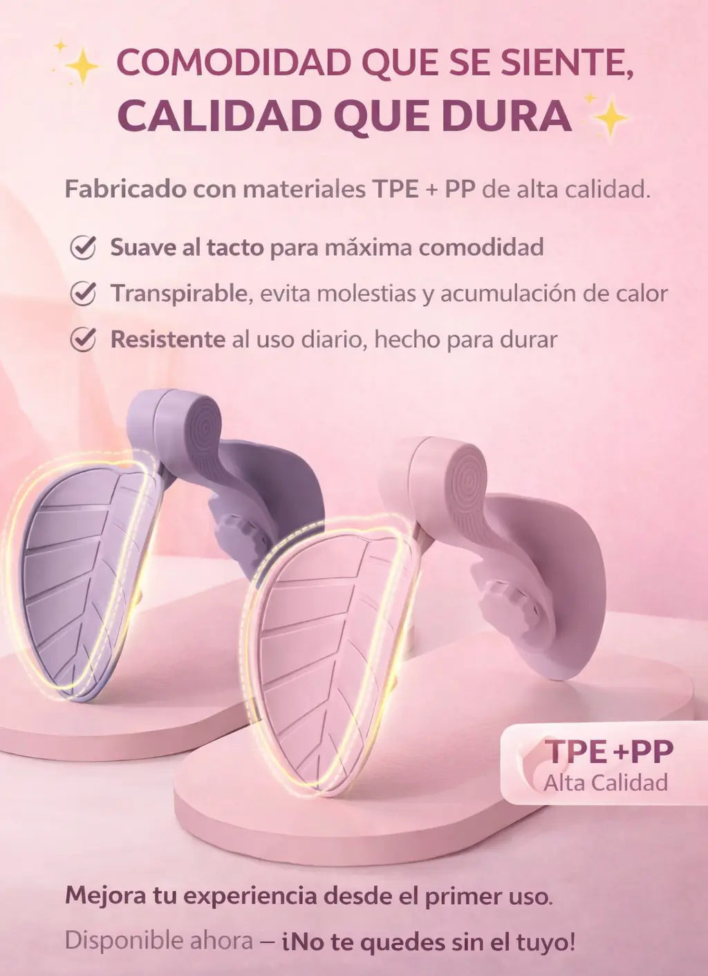 NucleoVital®️ Entrenador de Suelo Pélvico Femenino Glúteos, muslos y suelo pélvico en una sola herramienta