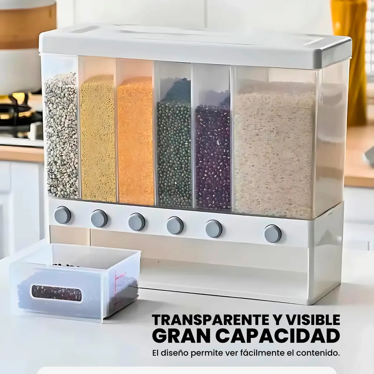 SellaGrano® | Almacena, Protege y Dispensa tus Granos Frescos con un Solo Toque