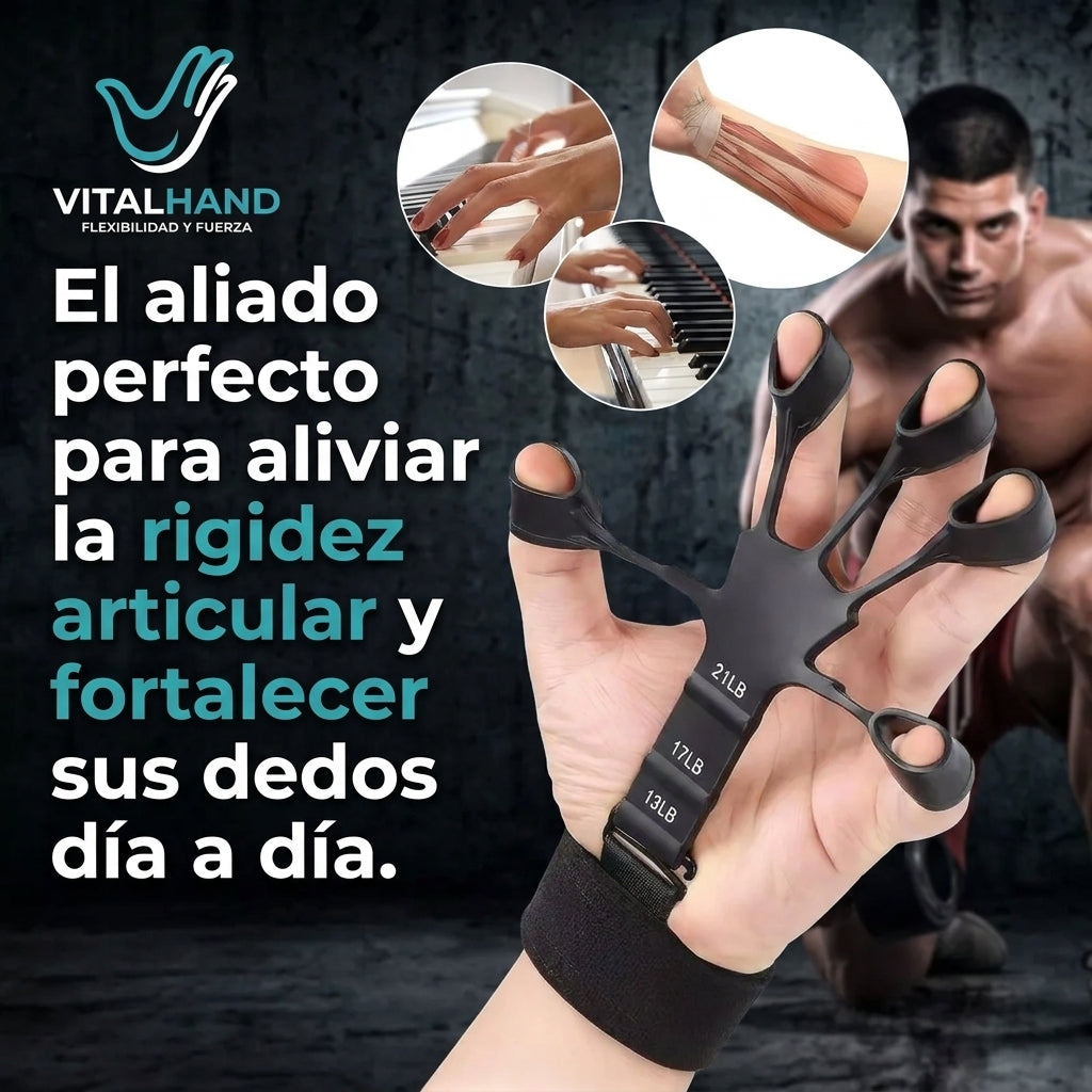 VitalHand®️ 2x1 - Devuélvale la fuerza y movilidad a sus manos con el ejercitador líder en Chile.