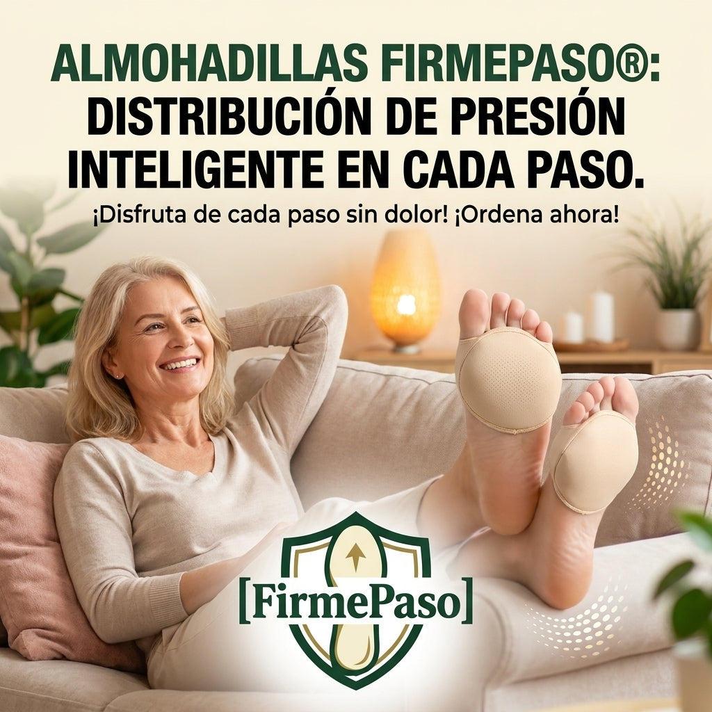 FIRMEPASO®️: Almohadillas plantares para un caminar cómodo y sin presión.