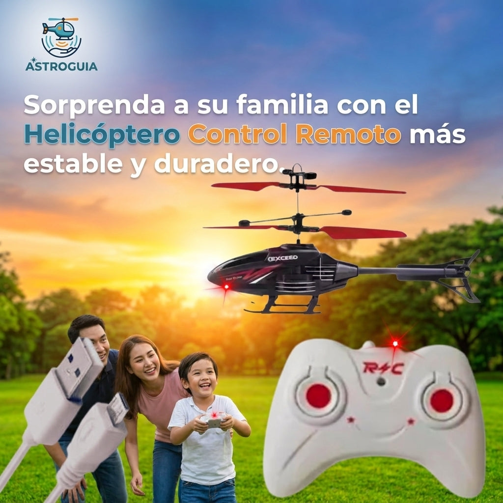 Astroguia® - El Helicóptero Control Remoto que vuela con el movimiento de sus manos.