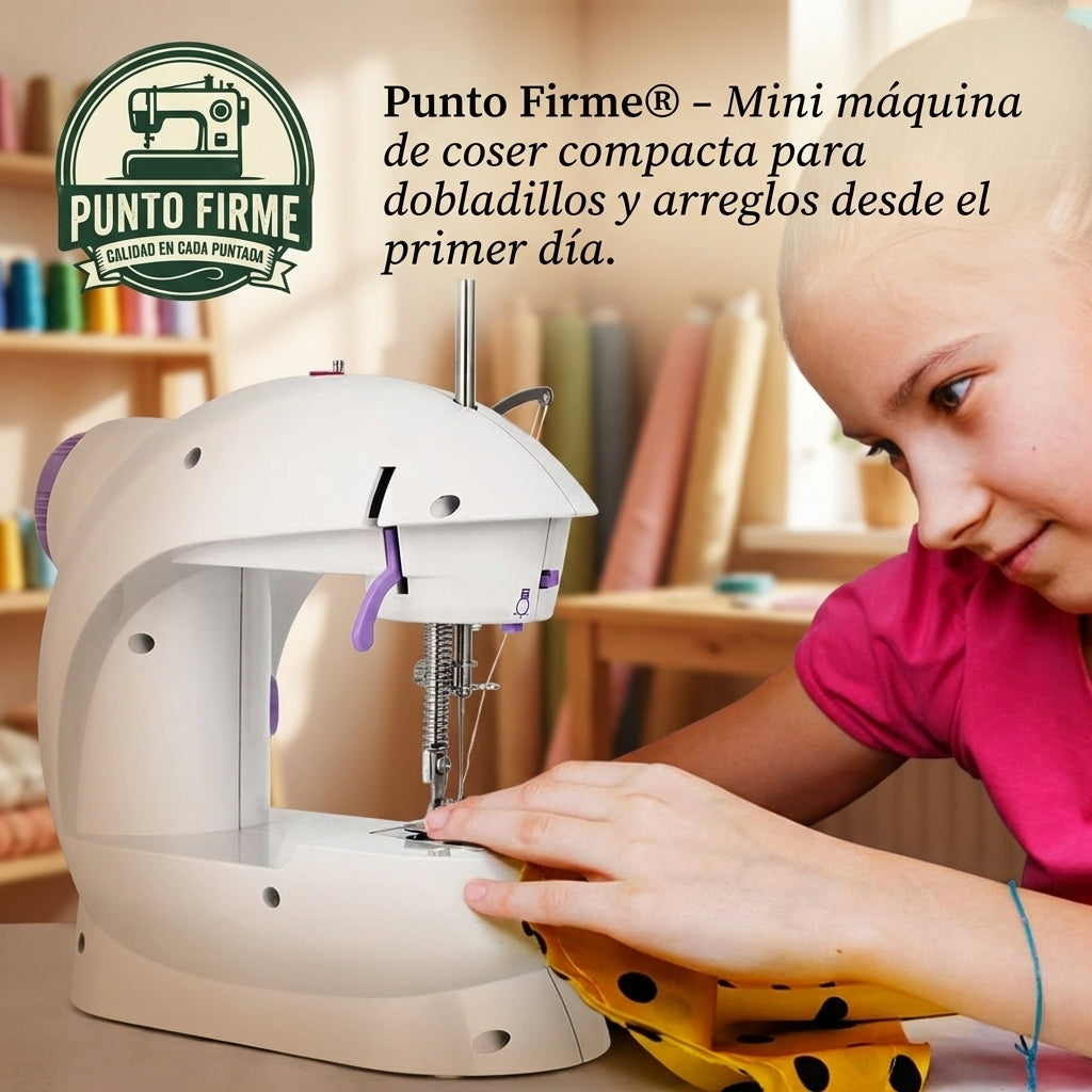 PuntoFirme®️ Cose, repara y personaliza tu ropa en casa sin ir a la modista