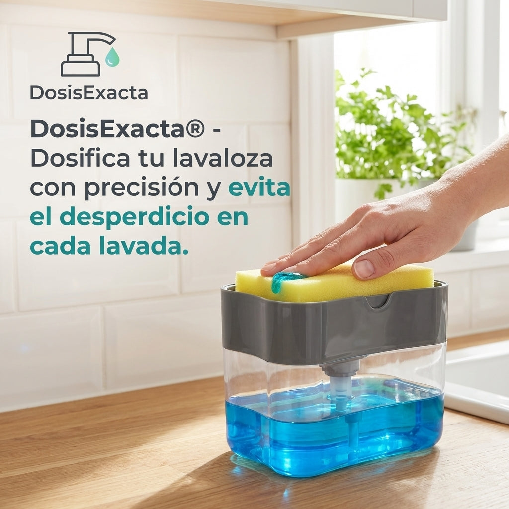 DosisExacta®️ Controla cada gota de lavaloza con un solo gesto desde tu mesón