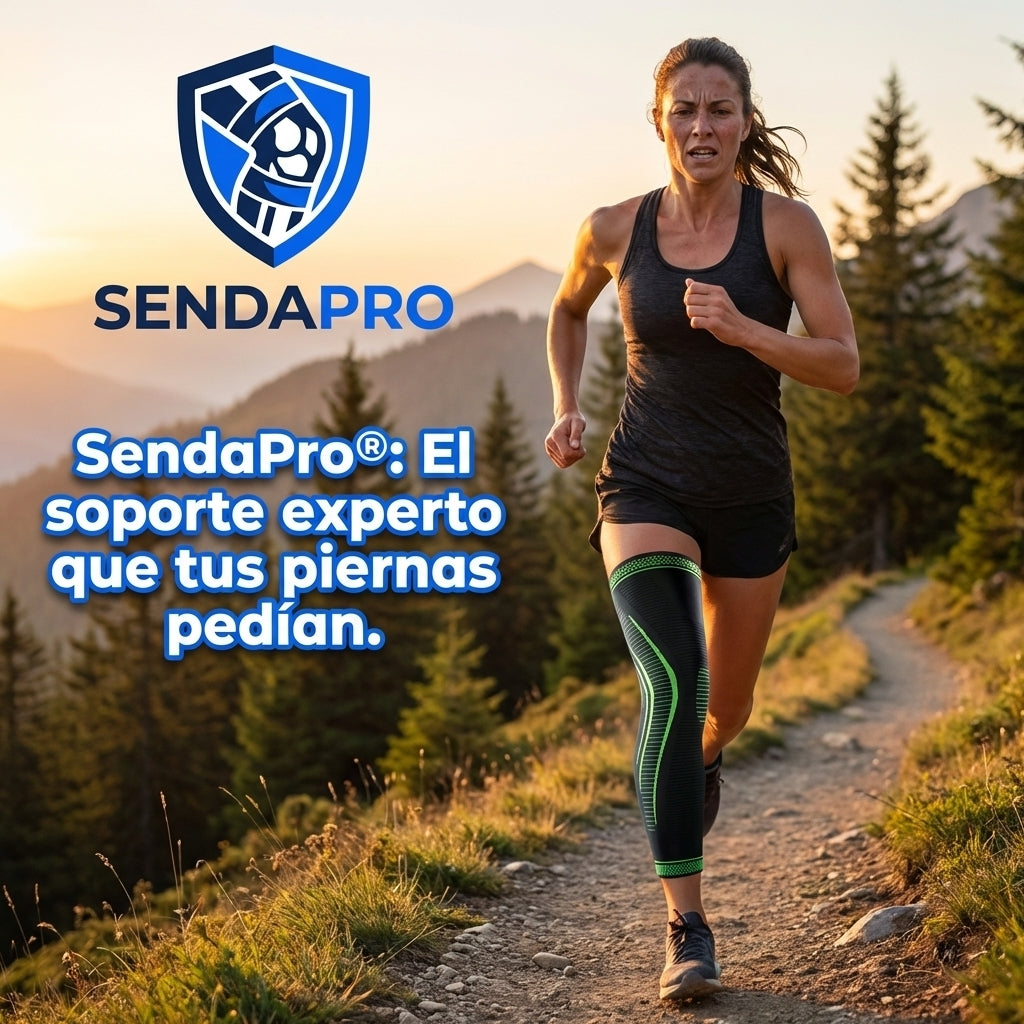 Rodillera SendaPro®️: Máxima compresión, cero molestias.