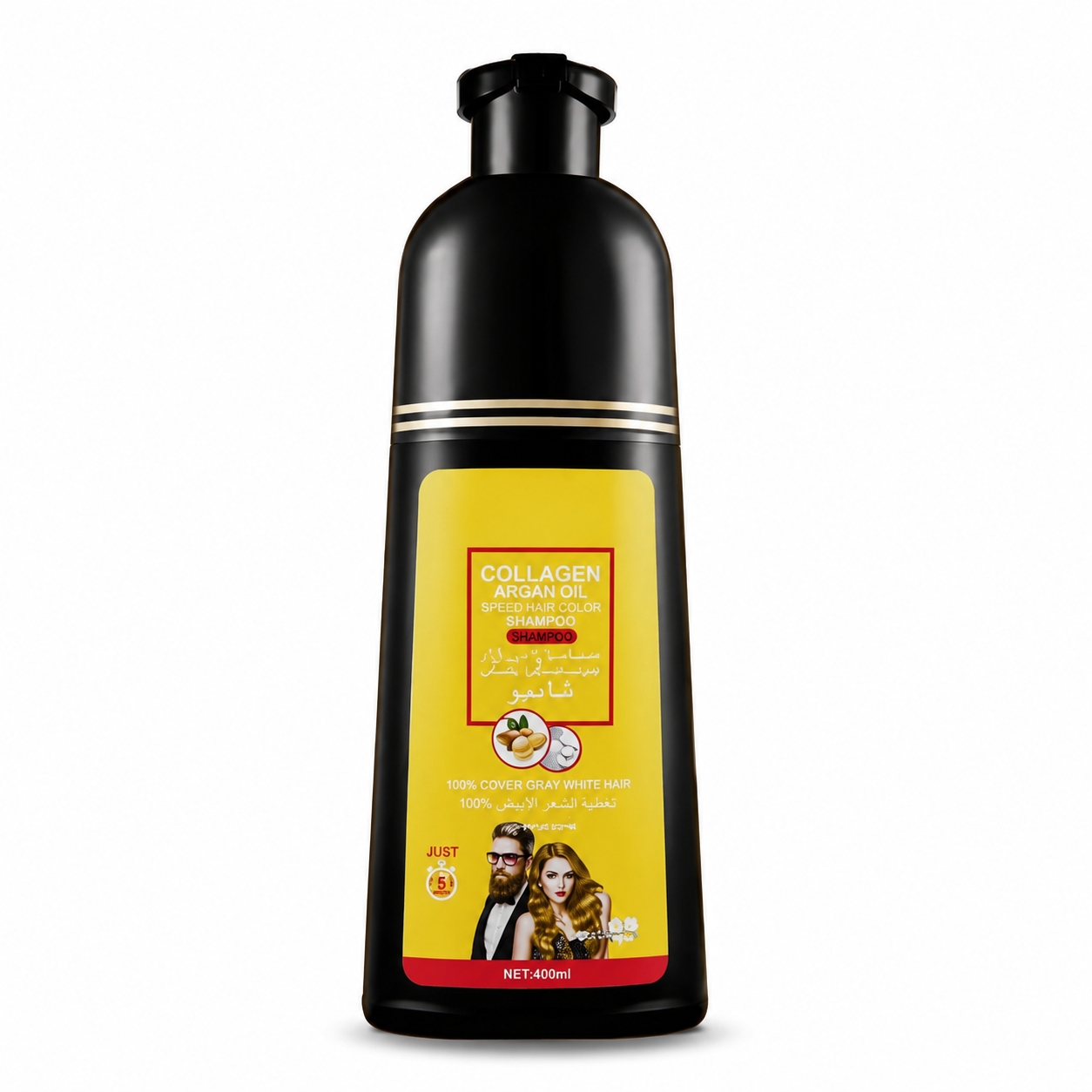 NATUTINT®: El champú tinte de extractos puros que cubre tus canas por completo al instante.