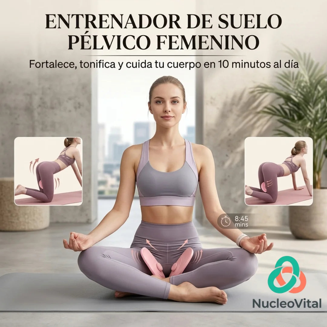 NucleoVital®️ Entrenador de Suelo Pélvico Femenino Glúteos, muslos y suelo pélvico en una sola herramienta