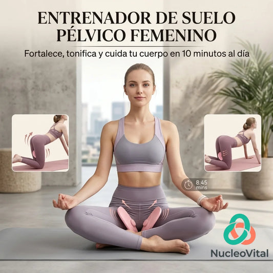 NucleoVital®️ Entrenador de Suelo Pélvico Femenino Glúteos, muslos y suelo pélvico en una sola herramienta