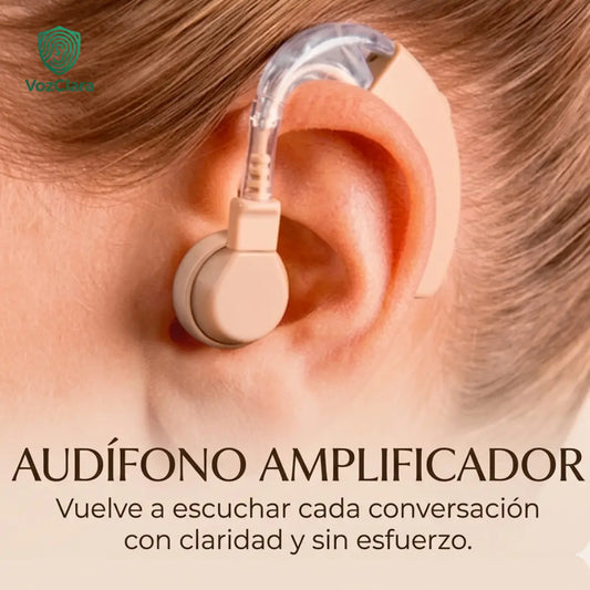VozClara®️ Audífono Amplificador Pequeño, discreto y fácil de usar desde el primer día