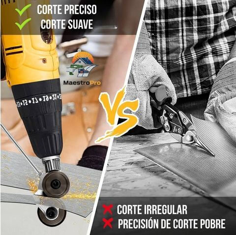 MaestroPro®️ - Corta zinc y latas sin esfuerzo protegiendo tus manos y articulaciones