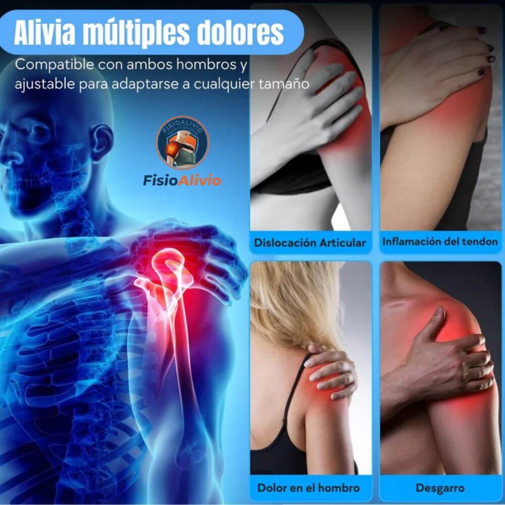 FisioAlivio®️ - Calor Terapéutico para el Dolor de Hombro y Rigidez