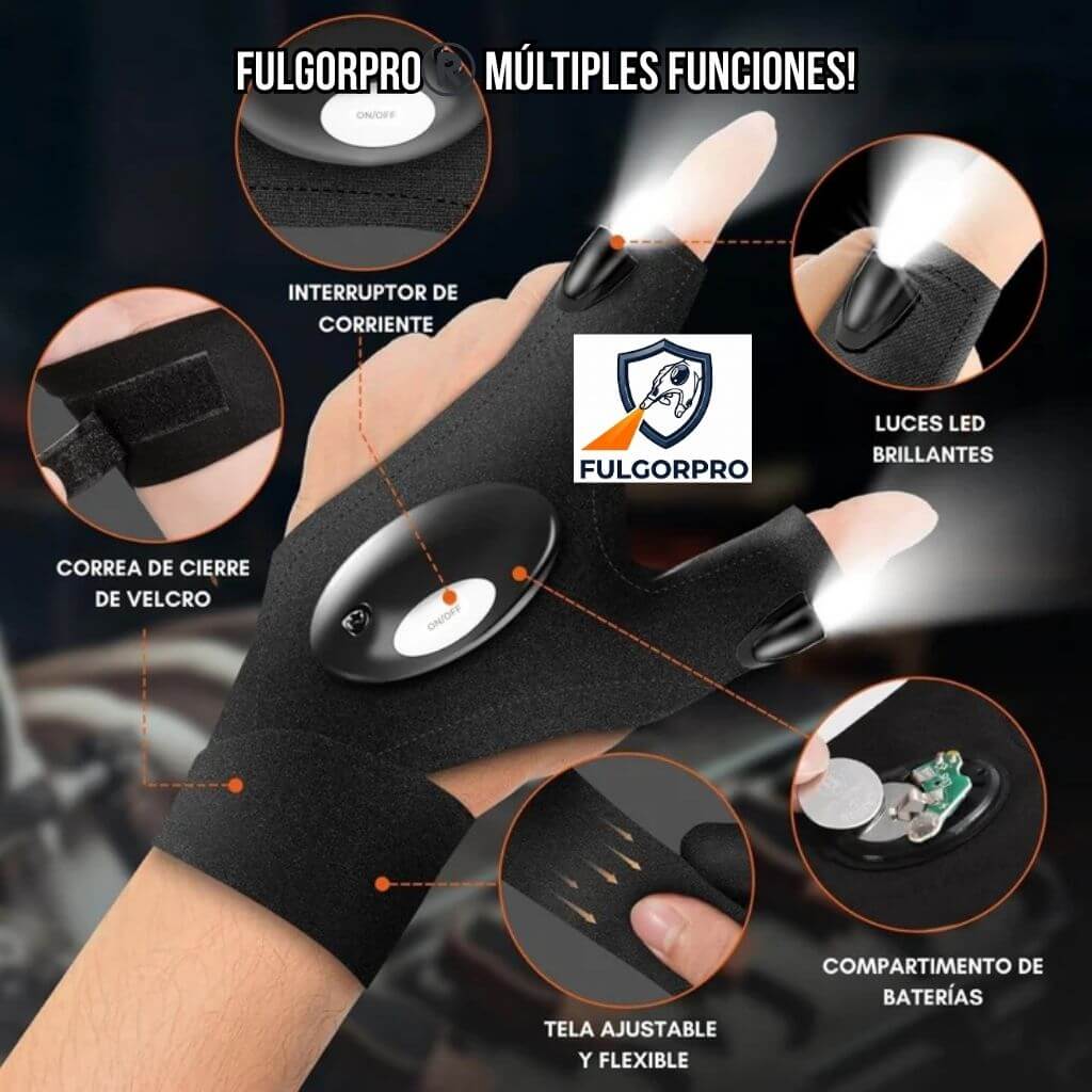 FulgorPro®️ - Iluminación Manos Libres y Focalizada para Trabajos de Precisión