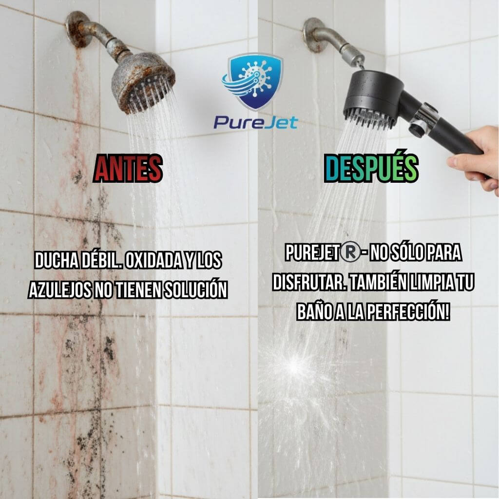 PureJet®️- Tecnología de boquillas antimicrobianas para una higiene profunda y sin sarro