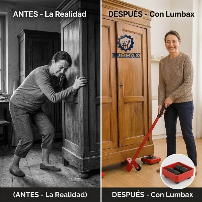 Lumbax®️-El sistema de elevación que protege tu columna en cada movimiento.
