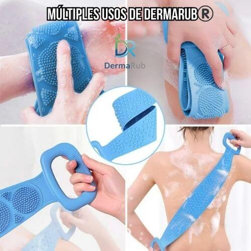 DermaRub®️ - El Cepillo que brinda Masaje y Limpieza Total para tu Espalda en la Ducha