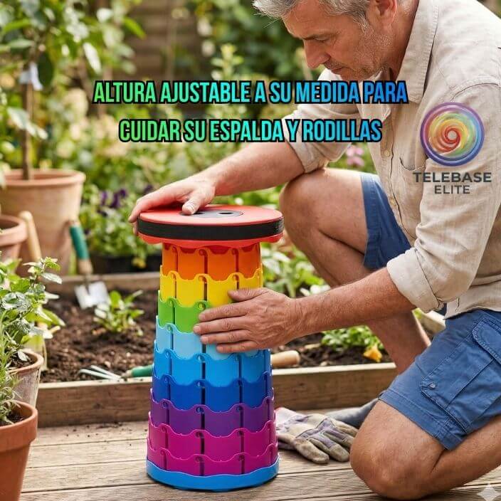 TeleBase Elite®️ - Su asiento firme y ajustable para la comodidad de todo el día.