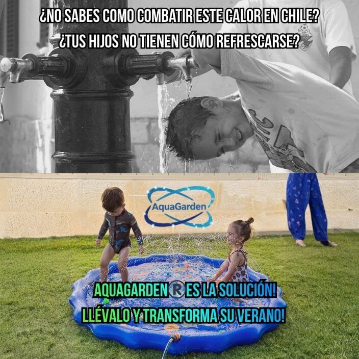 AquaGarden®️ - Diversión segura y frescura instantánea para que tus hijos jueguen este verano