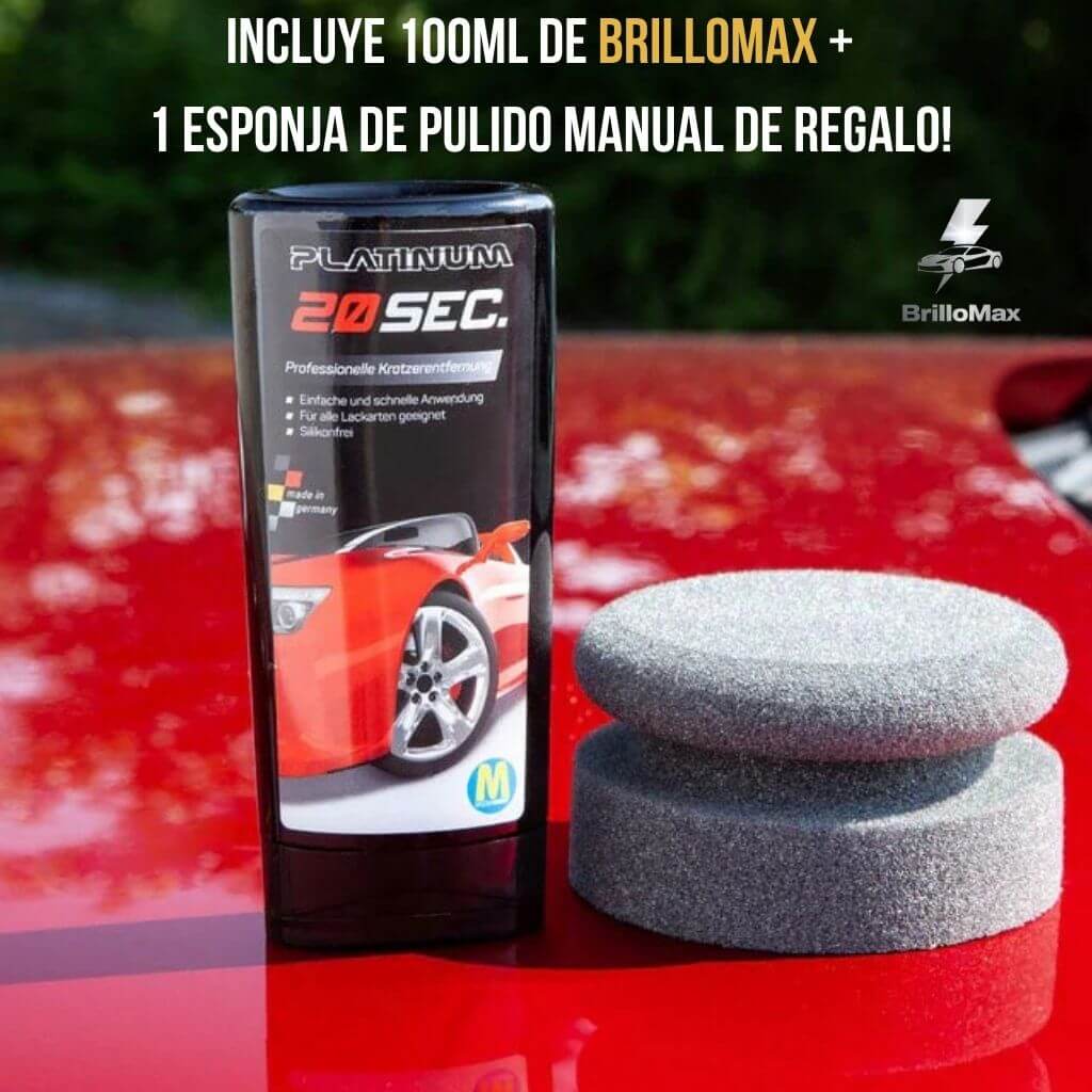 BrilloMax®️- Reparador de Rayones. Elimina marcas superficiales y restaura el brillo máximo en 20 segundos