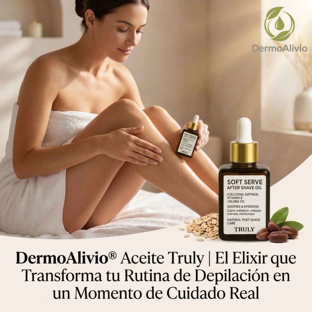 DermoAlivio®️  | Hidratación Ultraligera, Aroma Irresistible y Cero Irritación en Zonas Delicadas