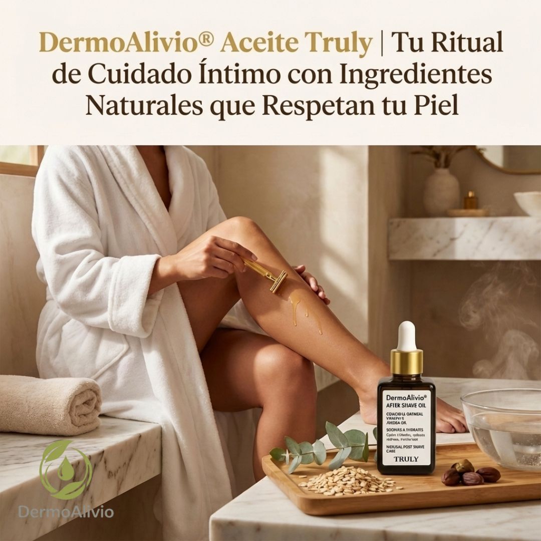 DermoAlivio®️  | Hidratación Ultraligera, Aroma Irresistible y Cero Irritación en Zonas Delicadas