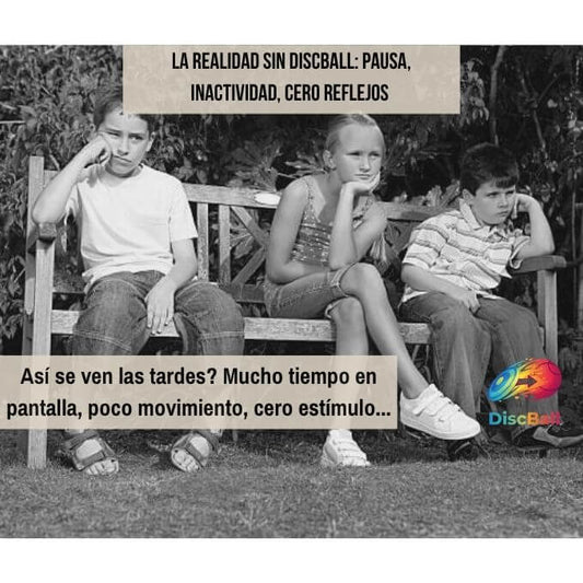 DiscBall®️ - La pelota transformable que garantiza diversión activa y entrena sus reflejos!