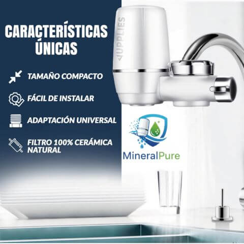 MineralPure®️ - Disfruta agua de máxima pureza y olvídate de cargar garrafas pesadas