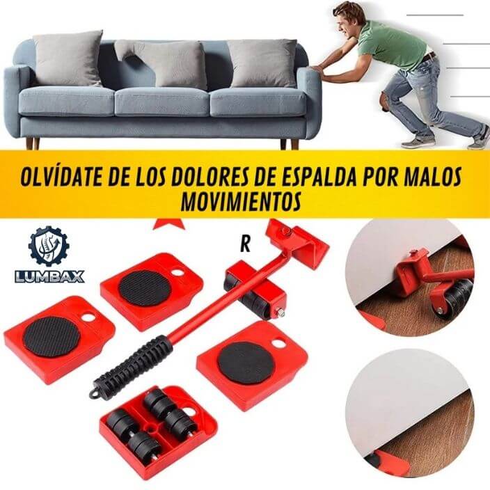 Lumbax®️-El sistema de elevación que protege tu columna en cada movimiento.