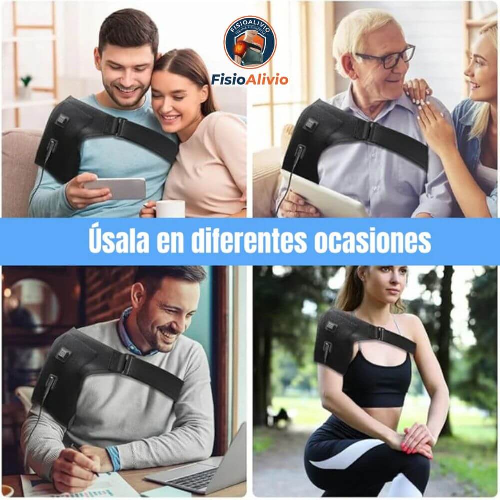 FisioAlivio®️ - Calor Terapéutico para el Dolor de Hombro y Rigidez