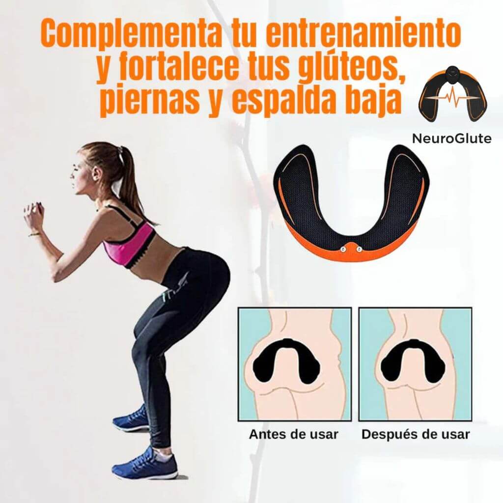 NeuroGlute®️ - Sistema de tonificación profunda para fortalecer glúteos sin impacto