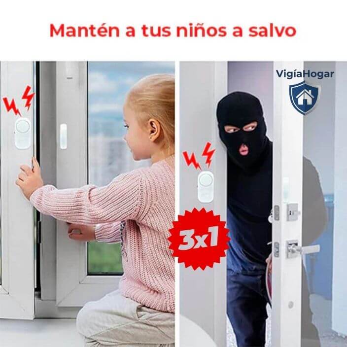 VigíaHogar®️-Alerta inmediata en cada acceso para la tranquilidad de sus padres