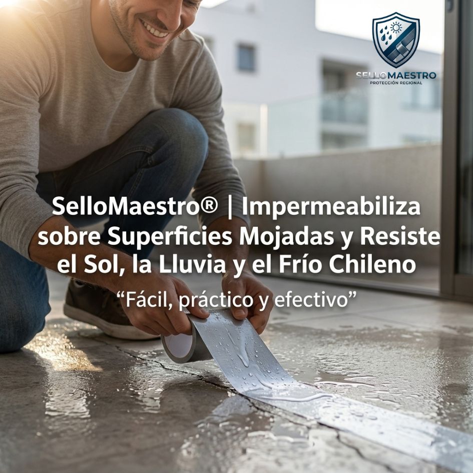 SelloMaestro®️ | La Cinta de Butilo que Sella Goteras, Grietas y Filtraciones en Minutos sin Herramientas Oferta 2x1