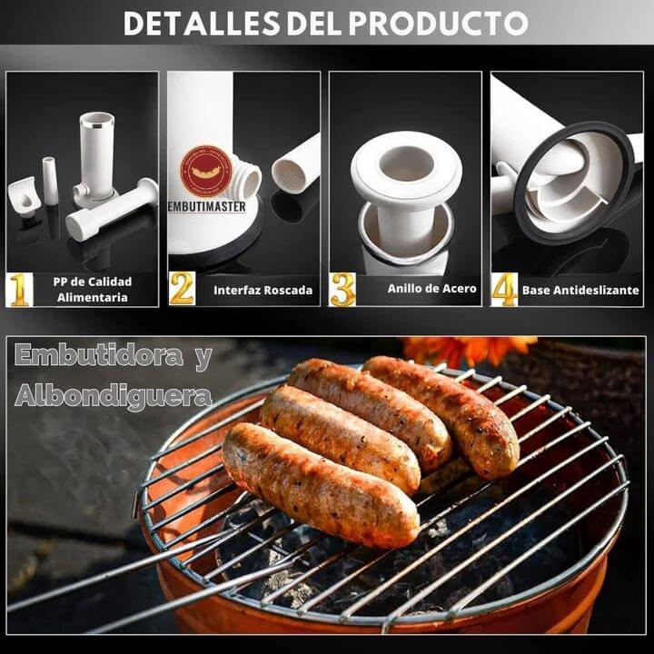 EmbutiMaster®️ - Recupera el sabor real del campo con embutidos hechos por ti en casa