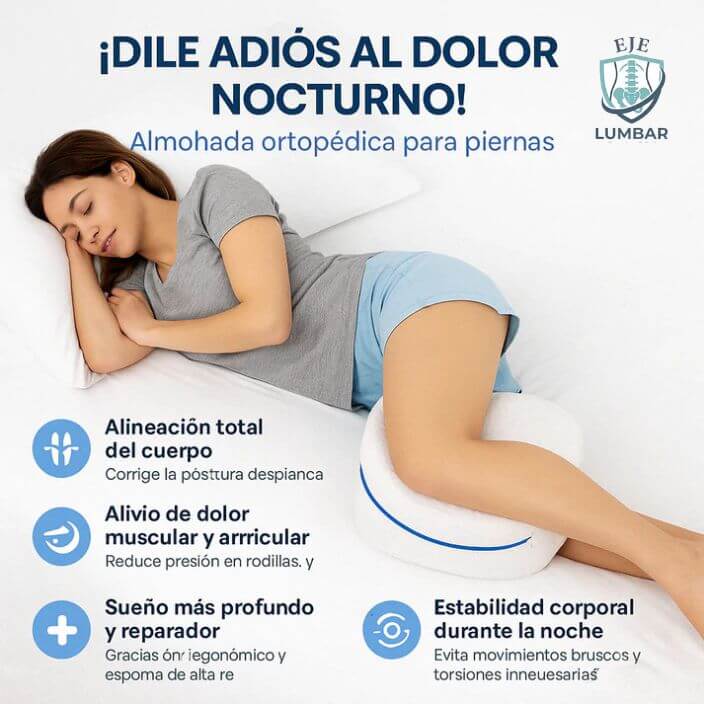 EjeLumbar®️- Recupera la alineación de tu espalda y amanece con total libertad de movimiento