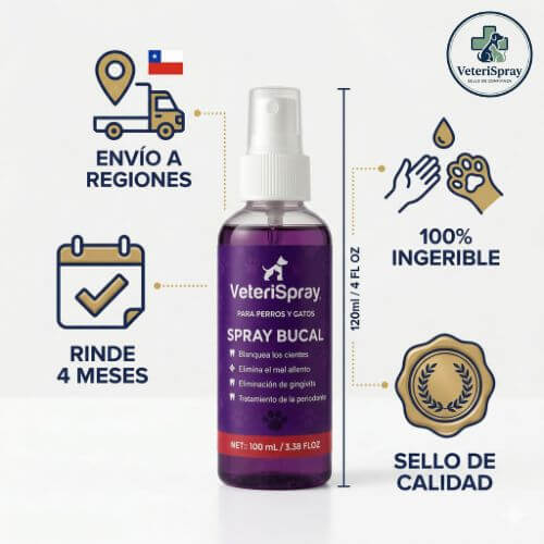 VeteriSpray®️ - La solución clínica para limpiar los dientes de tu mascota desde casa
