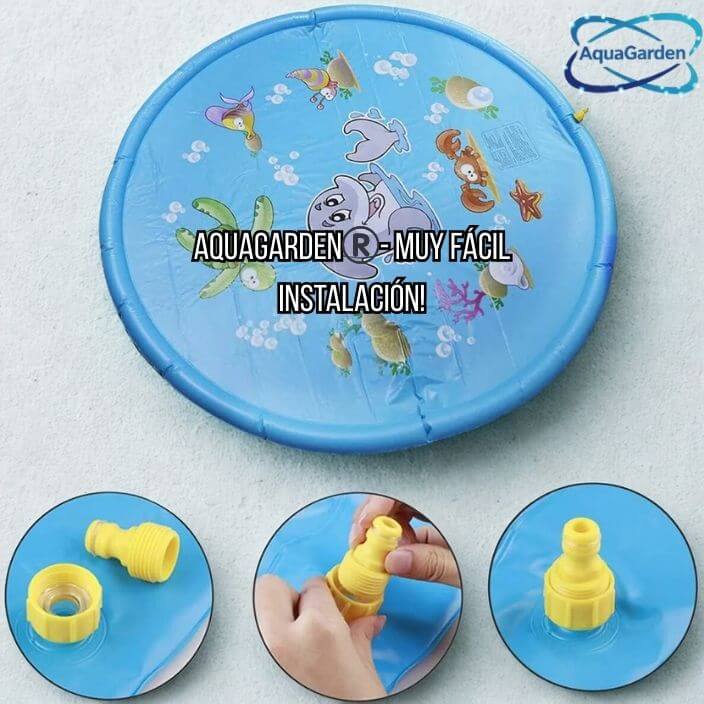 AquaGarden®️ - Diversión segura y frescura instantánea para que tus hijos jueguen este verano