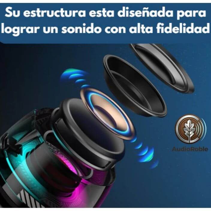 AudioRoble®️- Sonido nítido y manos libres para sus llamadas y radio favorita