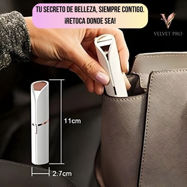 Velvet Pro®️- Depiladora facial recargable. Siéntete impecable y lista en cualquier momento