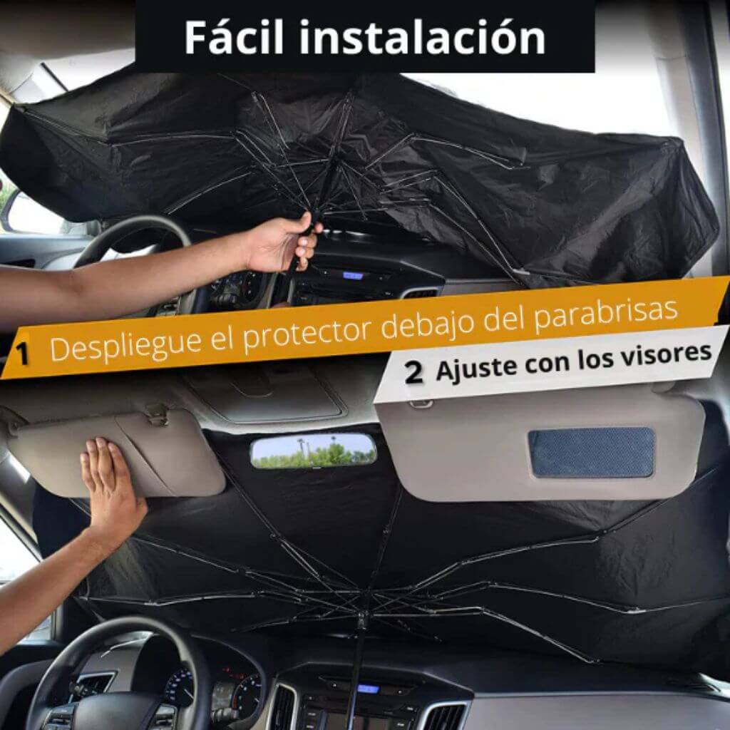 SolarArmor®️- Tu volante y asientos siempre frescos incluso bajo el sol de 35°C