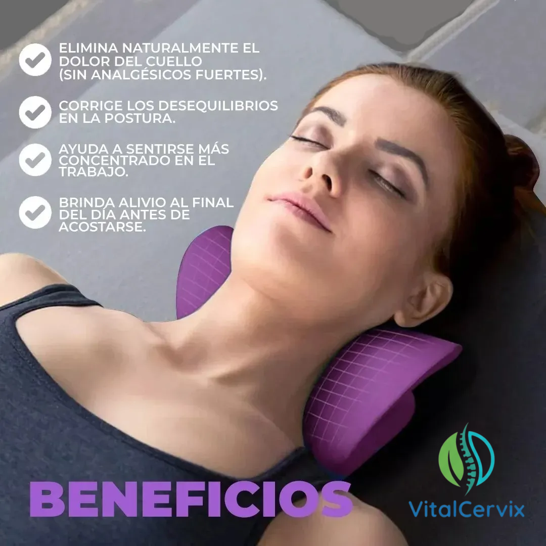VitalCervix®️ - La solución ortopédica para corregir su postura y liberar la tensión cervical.