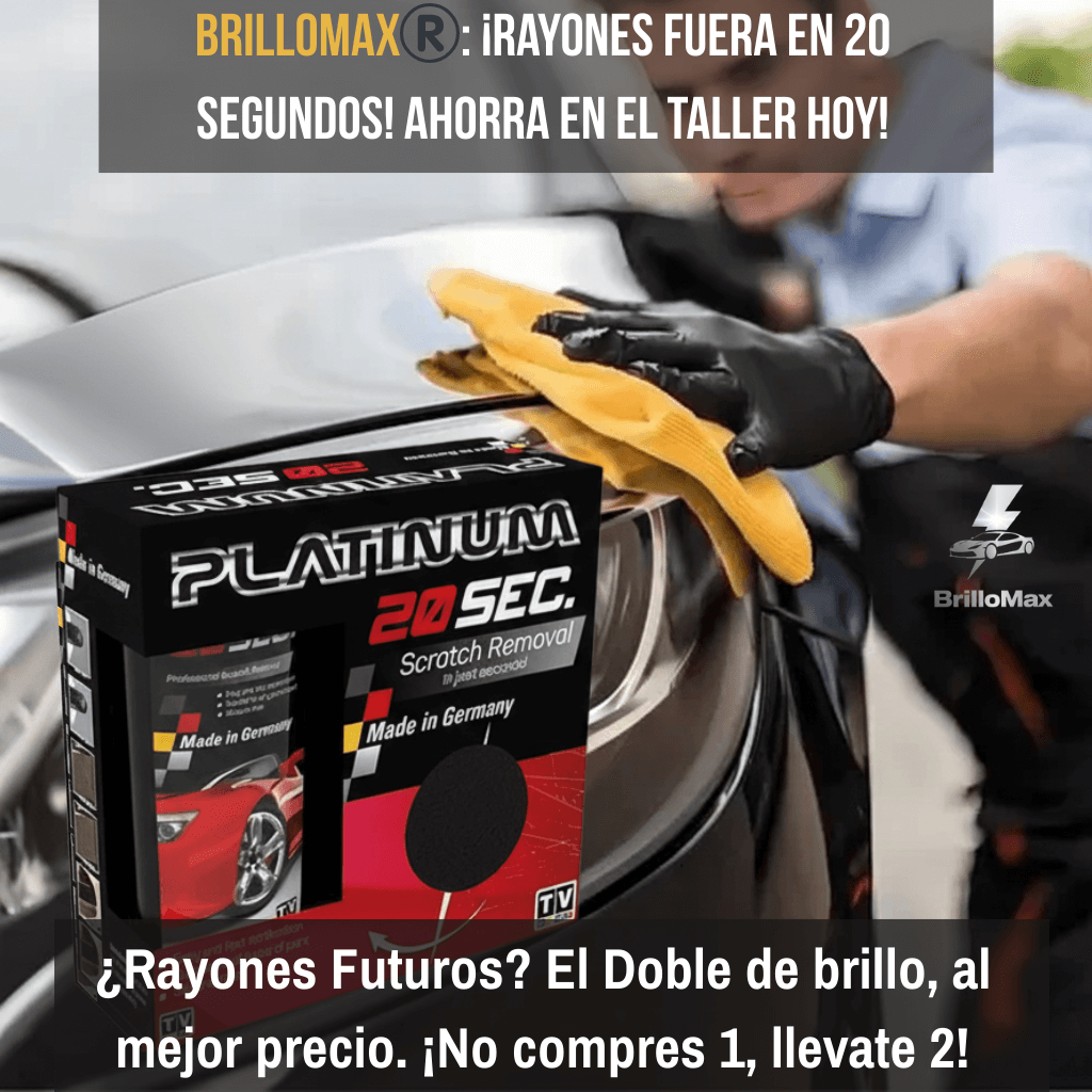 BrilloMax®️- Reparador de Rayones. Elimina marcas superficiales y restaura el brillo máximo en 20 segundos